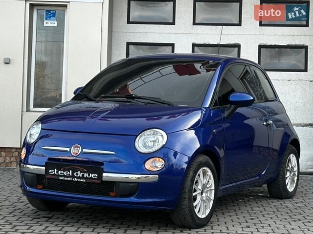 Синий Фиат 500, объемом двигателя 1.37 л и пробегом 220 тыс. км за 4499 $, фото 1 на Automoto.ua