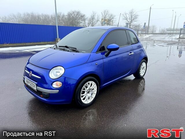 Синий Фиат 500, объемом двигателя 1.4 л и пробегом 22000 тыс. км за 5700 $, фото 1 на Automoto.ua