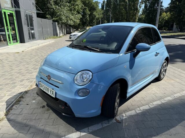 Синій Фіат 500, об'ємом двигуна 0 л та пробігом 65 тис. км за 7034 $, фото 1 на Automoto.ua