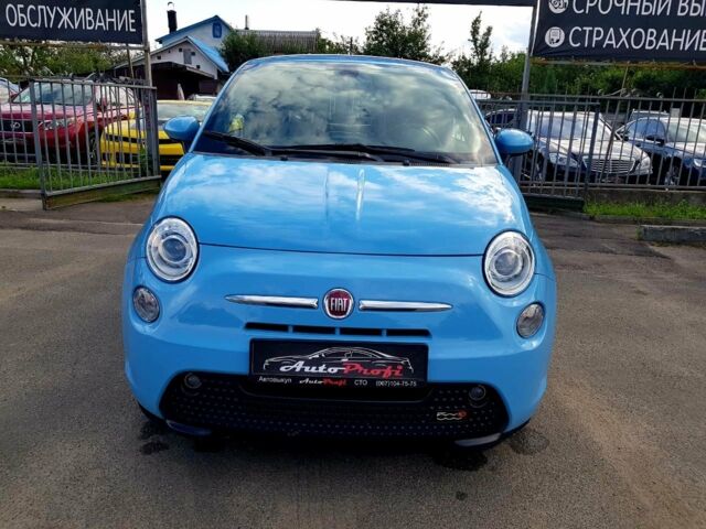 Синий Фиат 500, объемом двигателя 0 л и пробегом 40 тыс. км за 14000 $, фото 1 на Automoto.ua