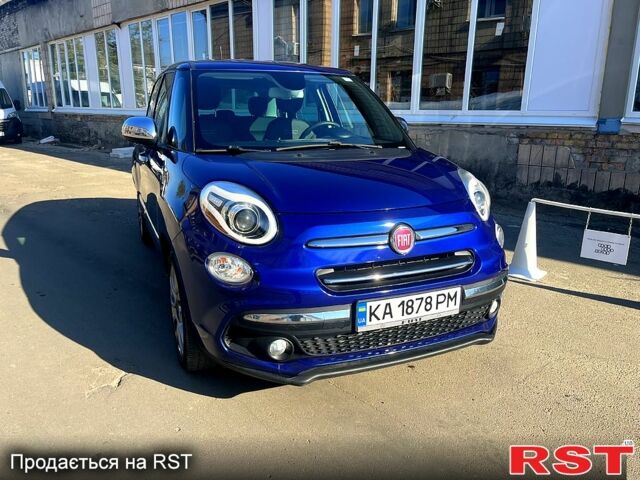 Синий Фиат 500, объемом двигателя 1.4 л и пробегом 68 тыс. км за 13500 $, фото 1 на Automoto.ua