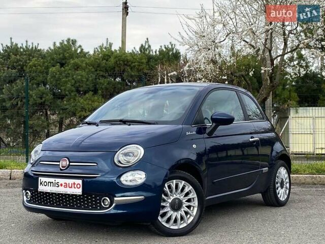 Фиат 500 2021 в Хмельницком на Automoto.ua Синий Фиат 500, объемом двигателя 1.24 л и пробегом 38 тыс. км за 13399 $, фото 1 на Automoto.ua