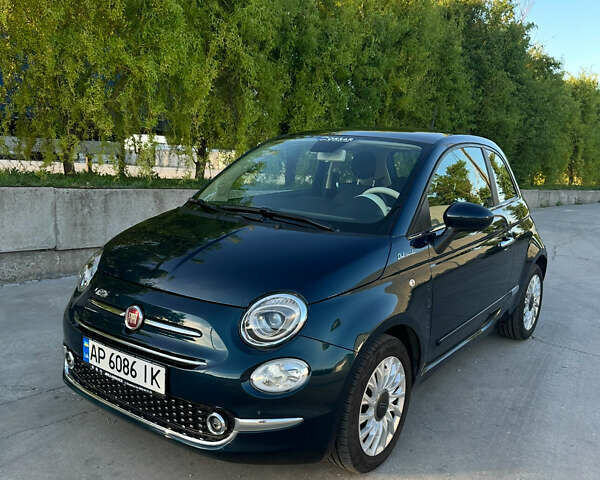 Синий Фиат 500, объемом двигателя 1.24 л и пробегом 15 тыс. км за 13200 $, фото 1 на Automoto.ua