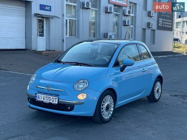 Синій Фіат 500, об'ємом двигуна 1.4 л та пробігом 70 тис. км за 7000 $, фото 1 на Automoto.ua