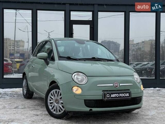 Зеленый Фиат 500, объемом двигателя 1.37 л и пробегом 164 тыс. км за 6390 $, фото 1 на Automoto.ua