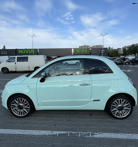 Зеленый Фиат 500, объемом двигателя 1.24 л и пробегом 135 тыс. км за 8500 $, фото 1 на Automoto.ua