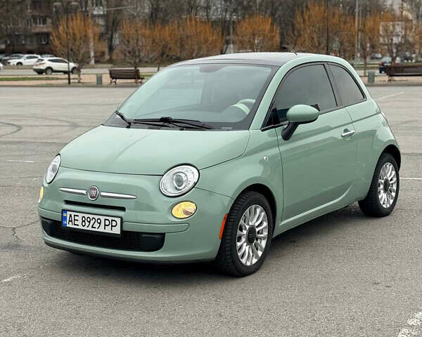 Зеленый Фиат 500, объемом двигателя 1.37 л и пробегом 118 тыс. км за 8200 $, фото 1 на Automoto.ua