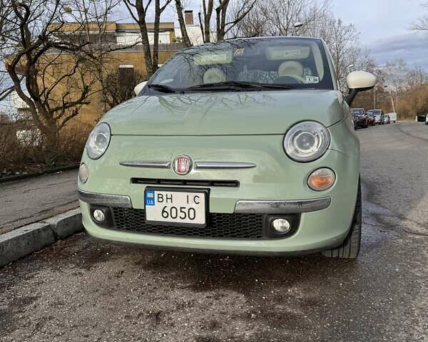 Зеленый Фиат 500, объемом двигателя 1.37 л и пробегом 104 тыс. км за 8550 $, фото 1 на Automoto.ua