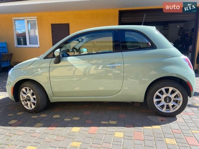 Зеленый Фиат 500, объемом двигателя 1.4 л и пробегом 132 тыс. км за 8700 $, фото 1 на Automoto.ua