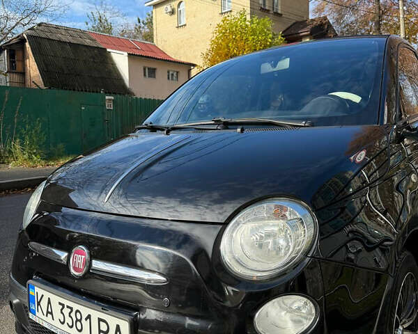 Чорний Фіат 500C, об'ємом двигуна 0.9 л та пробігом 76 тис. км за 7700 $, фото 1 на Automoto.ua