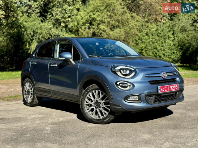 Синий Фиат 500 X, объемом двигателя 2.4 л и пробегом 72 тыс. км за 13900 $, фото 1 на Automoto.ua