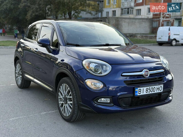 Синий Фиат 500 X, объемом двигателя 2.4 л и пробегом 53 тыс. км за 13500 $, фото 1 на Automoto.ua