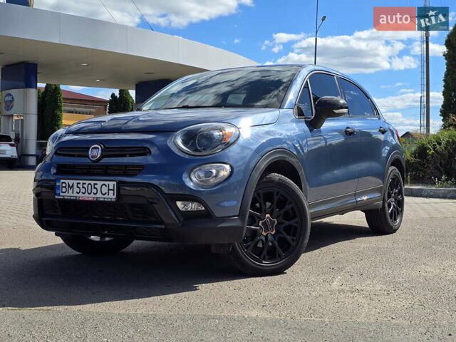 Синий Фиат 500 X, объемом двигателя 2.36 л и пробегом 51 тыс. км за 15800 $, фото 1 на Automoto.ua