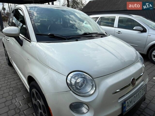 Білий Фіат 500e, об'ємом двигуна 0 л та пробігом 37 тис. км за 8500 $, фото 1 на Automoto.ua