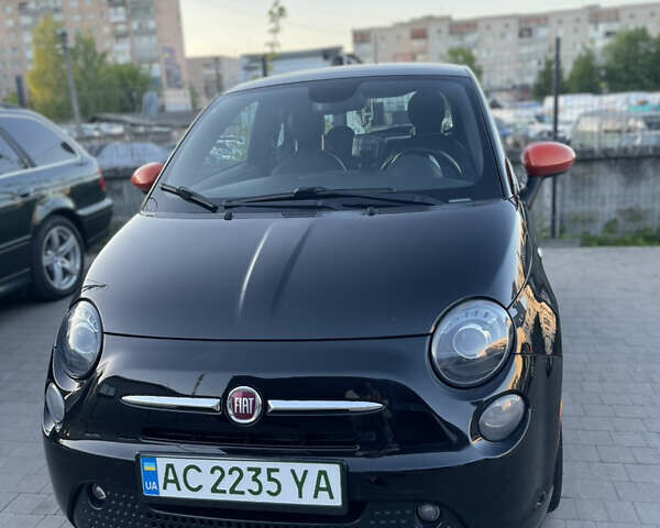 Чорний Фіат 500e, об'ємом двигуна 0 л та пробігом 66 тис. км за 6800 $, фото 1 на Automoto.ua