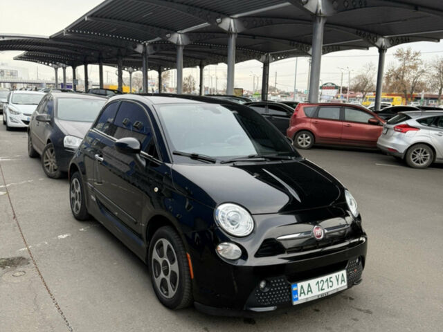 Чорний Фіат 500e, об'ємом двигуна 0 л та пробігом 55 тис. км за 9500 $, фото 1 на Automoto.ua