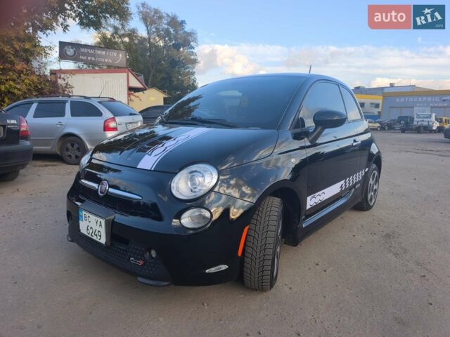 Черный Фиат 500e, объемом двигателя 0 л и пробегом 39 тыс. км за 7900 $, фото 1 на Automoto.ua