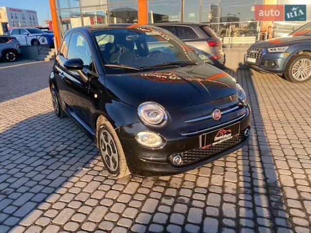 Черный Фиат 500e, объемом двигателя 0 л и пробегом 74 тыс. км за 6900 $, фото 1 на Automoto.ua