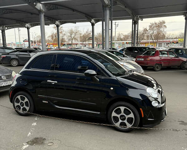 Черный Фиат 500e, объемом двигателя 0 л и пробегом 55 тыс. км за 9500 $, фото 1 на Automoto.ua