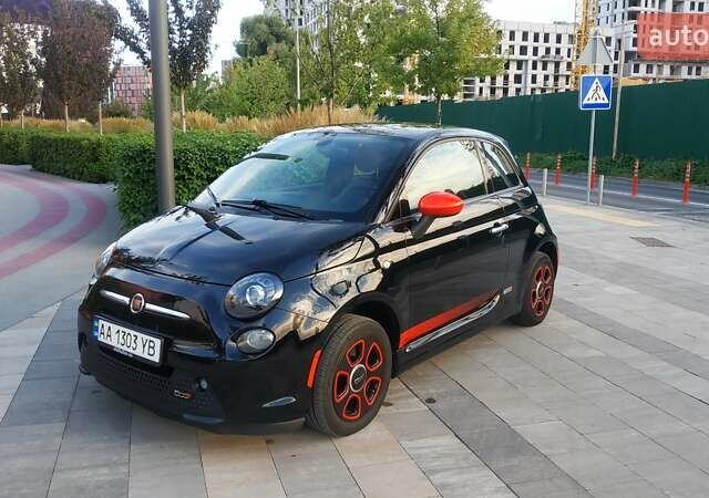 Черный Фиат 500e, объемом двигателя 0 л и пробегом 90 тыс. км за 7500 $, фото 1 на Automoto.ua