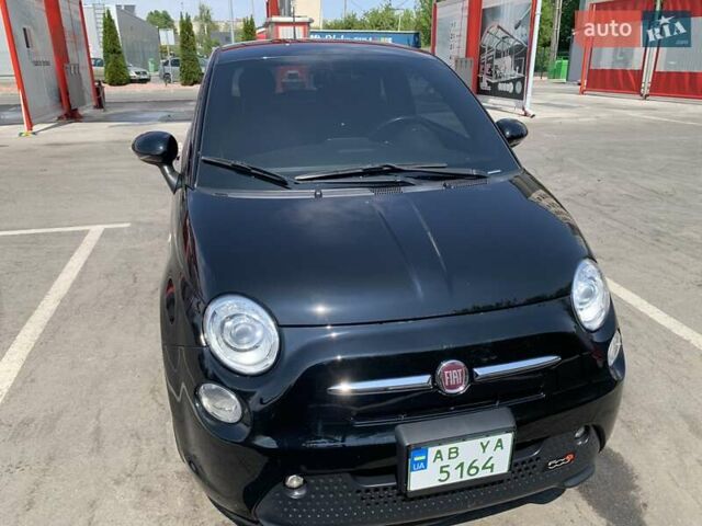 Черный Фиат 500e, объемом двигателя 0 л и пробегом 86 тыс. км за 9500 $, фото 1 на Automoto.ua