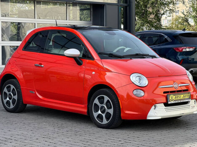 Красный Фиат 500e, объемом двигателя 24 л и пробегом 164 тыс. км за 6100 $, фото 1 на Automoto.ua