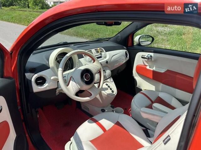 Красный Фиат 500e, объемом двигателя 0 л и пробегом 51 тыс. км за 8600 $, фото 1 на Automoto.ua