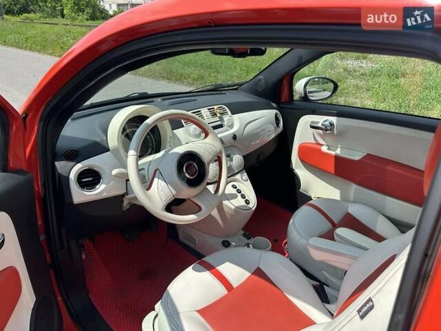 Червоний Фіат 500e, об'ємом двигуна 0 л та пробігом 51 тис. км за 9350 $, фото 1 на Automoto.ua