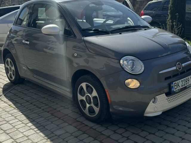 Серый Фиат 500e, объемом двигателя 0 л и пробегом 94 тыс. км за 8500 $, фото 1 на Automoto.ua