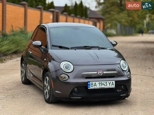 Сірий Фіат 500e, об'ємом двигуна 0 л та пробігом 113 тис. км за 6700 $, фото 1 на Automoto.ua
