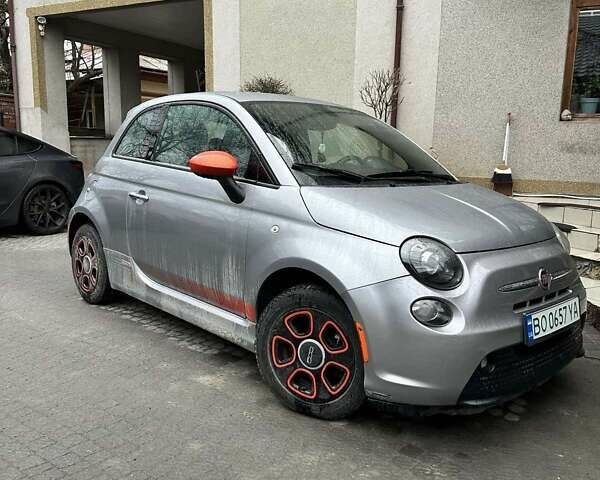 Серый Фиат 500e, объемом двигателя 0 л и пробегом 74 тыс. км за 7300 $, фото 1 на Automoto.ua