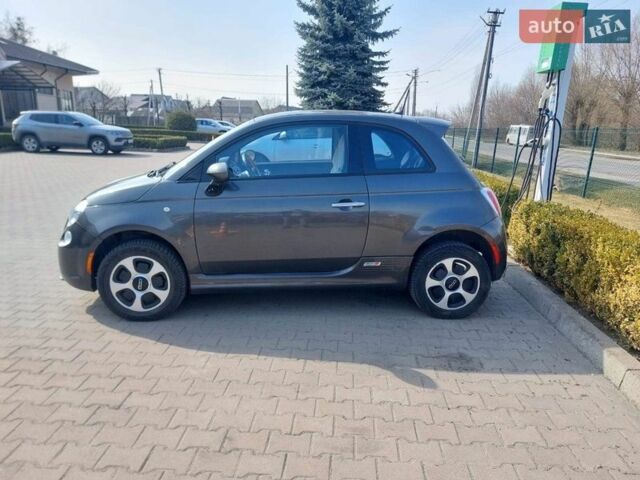 Сірий Фіат 500e, об'ємом двигуна 0 л та пробігом 56 тис. км за 6100 $, фото 1 на Automoto.ua