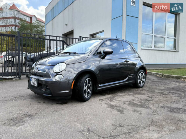 Серый Фиат 500e, объемом двигателя 0 л и пробегом 59 тыс. км за 7700 $, фото 1 на Automoto.ua