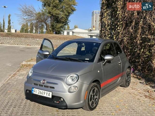 Серый Фиат 500e, объемом двигателя 0 л и пробегом 80 тыс. км за 10000 $, фото 1 на Automoto.ua