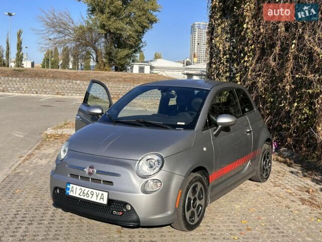 Сірий Фіат 500e, об'ємом двигуна 0 л та пробігом 100 тис. км за 8500 $, фото 1 на Automoto.ua