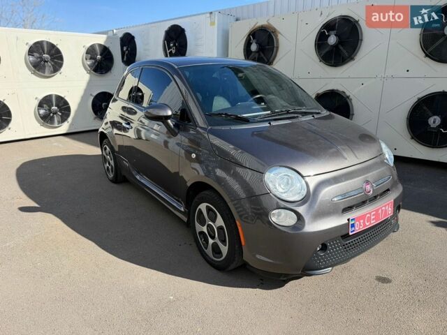 Серый Фиат 500e, объемом двигателя 0 л и пробегом 69 тыс. км за 7500 $, фото 1 на Automoto.ua