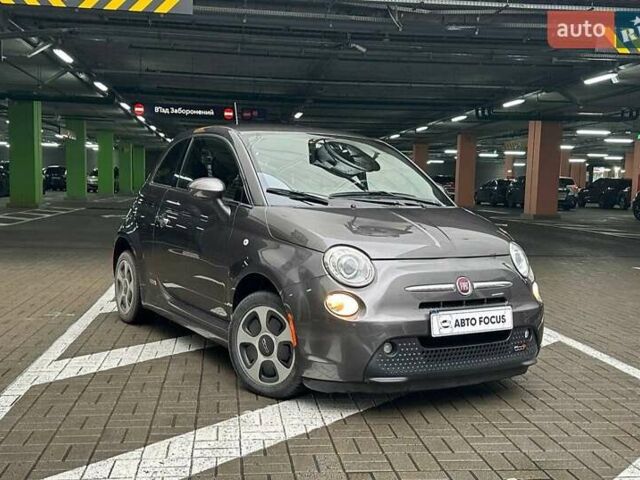 Серый Фиат 500e, объемом двигателя 0 л и пробегом 79 тыс. км за 9890 $, фото 1 на Automoto.ua