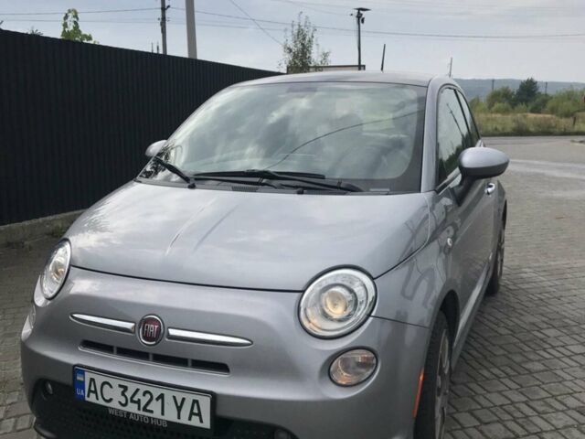 Серый Фиат 500e, объемом двигателя 0 л и пробегом 29 тыс. км за 9600 $, фото 1 на Automoto.ua