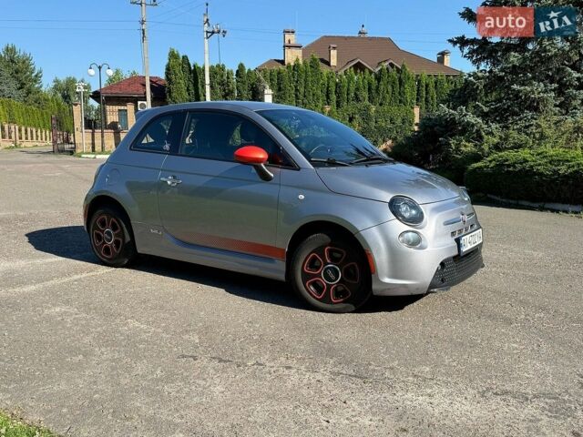 Серый Фиат 500e, объемом двигателя 0 л и пробегом 58 тыс. км за 8750 $, фото 1 на Automoto.ua