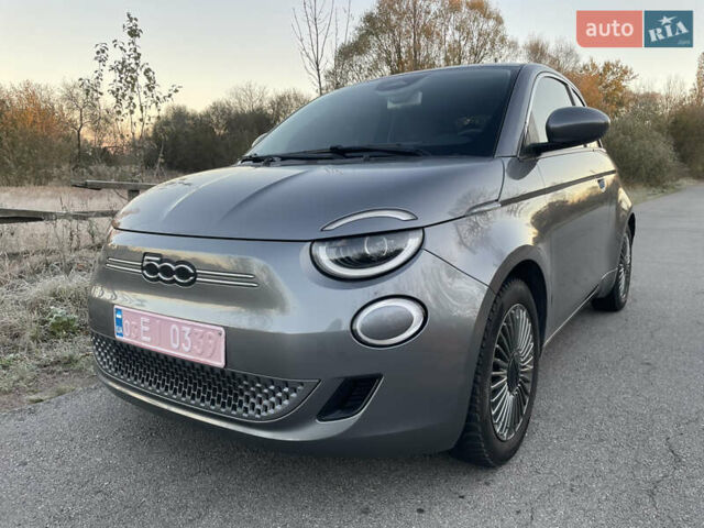 Сірий Фіат 500e, об'ємом двигуна 0 л та пробігом 34 тис. км за 14800 $, фото 1 на Automoto.ua