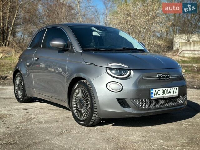 Сірий Фіат 500e, об'ємом двигуна 0 л та пробігом 36 тис. км за 14990 $, фото 1 на Automoto.ua
