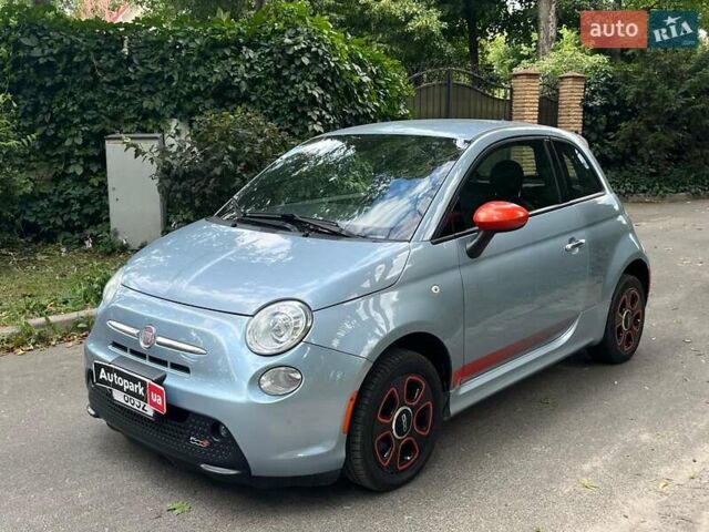 Синій Фіат 500e, об'ємом двигуна 0 л та пробігом 94 тис. км за 8590 $, фото 1 на Automoto.ua