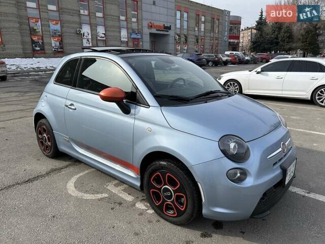 Синий Фиат 500e, объемом двигателя 0 л и пробегом 95 тыс. км за 7800 $, фото 1 на Automoto.ua