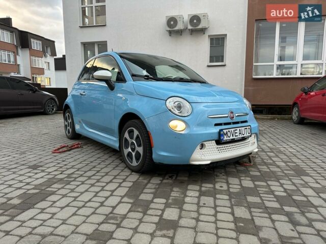 Синій Фіат 500e, об'ємом двигуна 0 л та пробігом 68 тис. км за 7999 $, фото 1 на Automoto.ua
