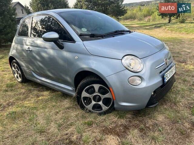 Синій Фіат 500e, об'ємом двигуна 0 л та пробігом 97 тис. км за 6300 $, фото 1 на Automoto.ua
