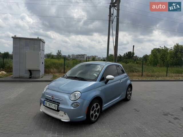 Синій Фіат 500e, об'ємом двигуна 0 л та пробігом 72 тис. км за 7999 $, фото 1 на Automoto.ua