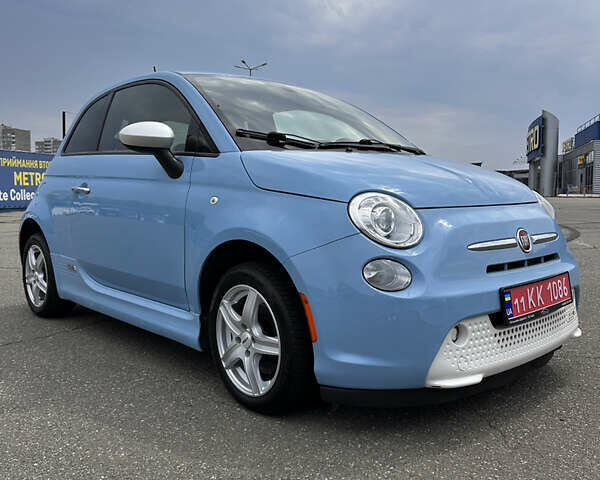 Синій Фіат 500e, об'ємом двигуна 0 л та пробігом 97 тис. км за 7100 $, фото 1 на Automoto.ua