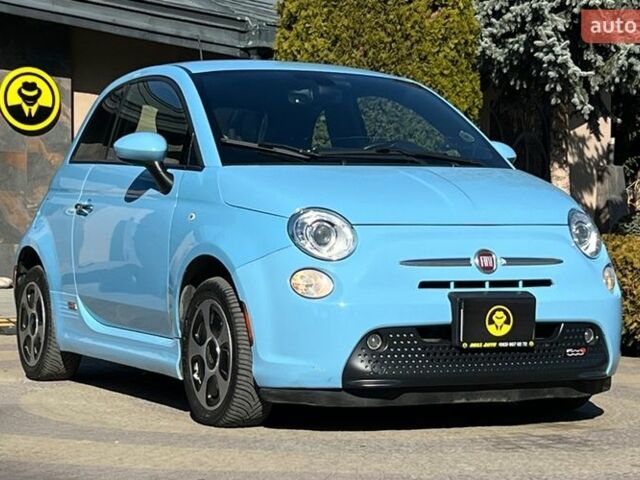 Синій Фіат 500e, об'ємом двигуна 0.08 л та пробігом 100 тис. км за 8300 $, фото 1 на Automoto.ua
