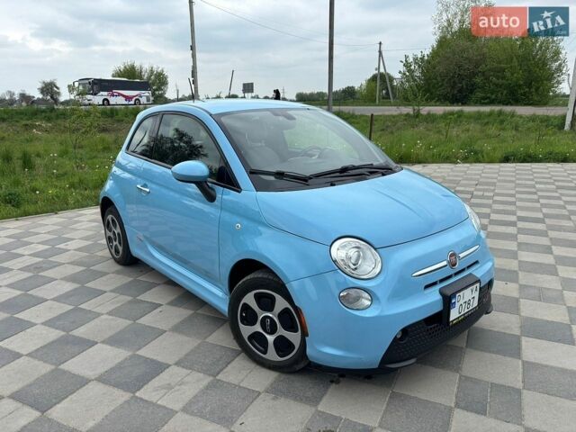 Синий Фиат 500e, объемом двигателя 0.08 л и пробегом 102 тыс. км за 7150 $, фото 1 на Automoto.ua
