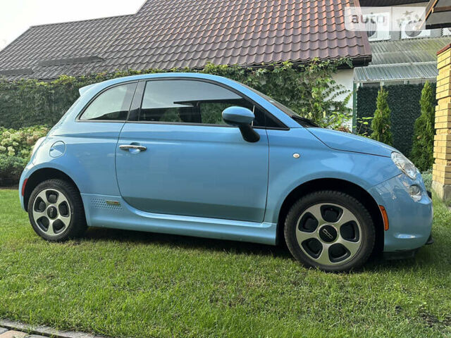 Синий Фиат 500e, объемом двигателя 0 л и пробегом 113 тыс. км за 7499 $, фото 1 на Automoto.ua